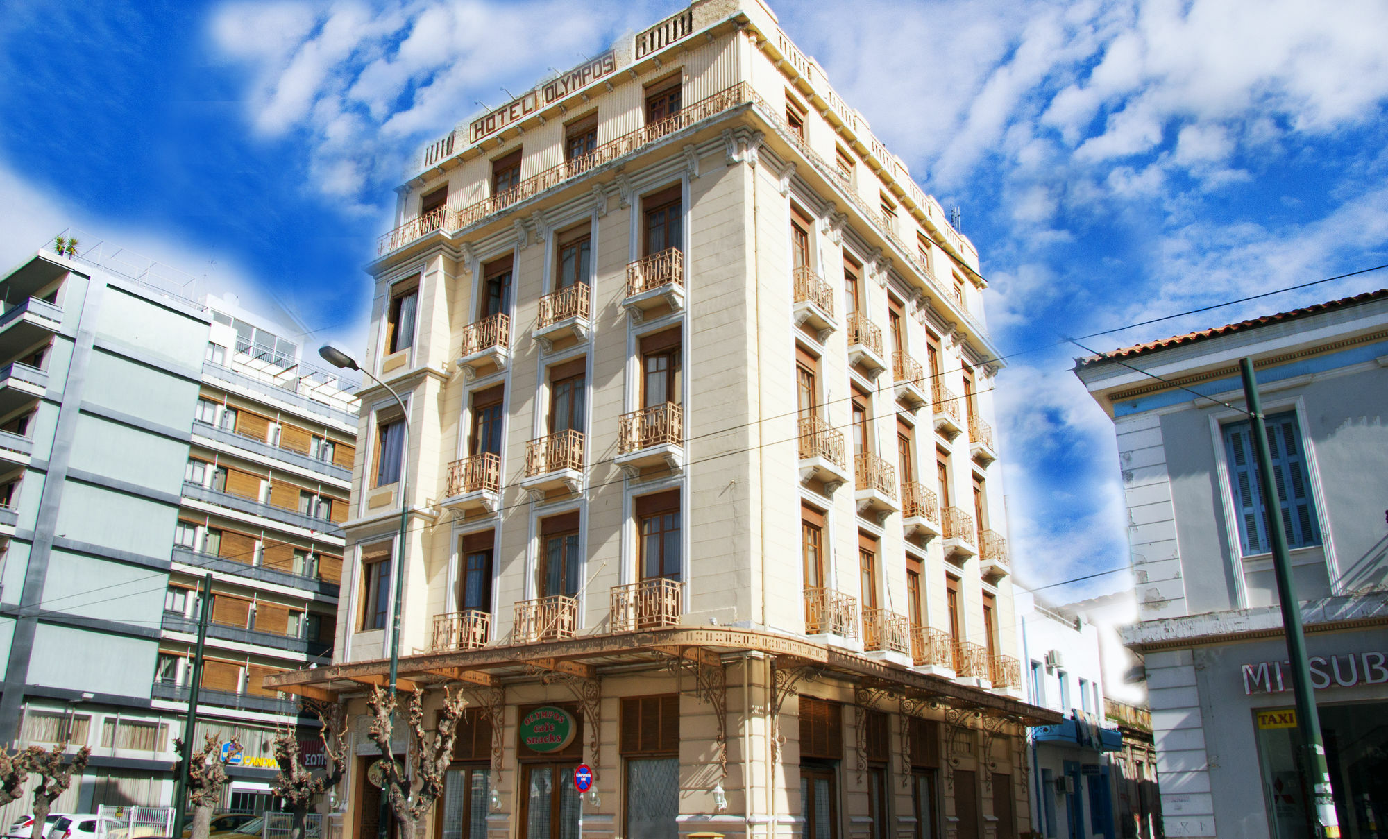 Hotel Neos Olympos Athén Kültér fotó