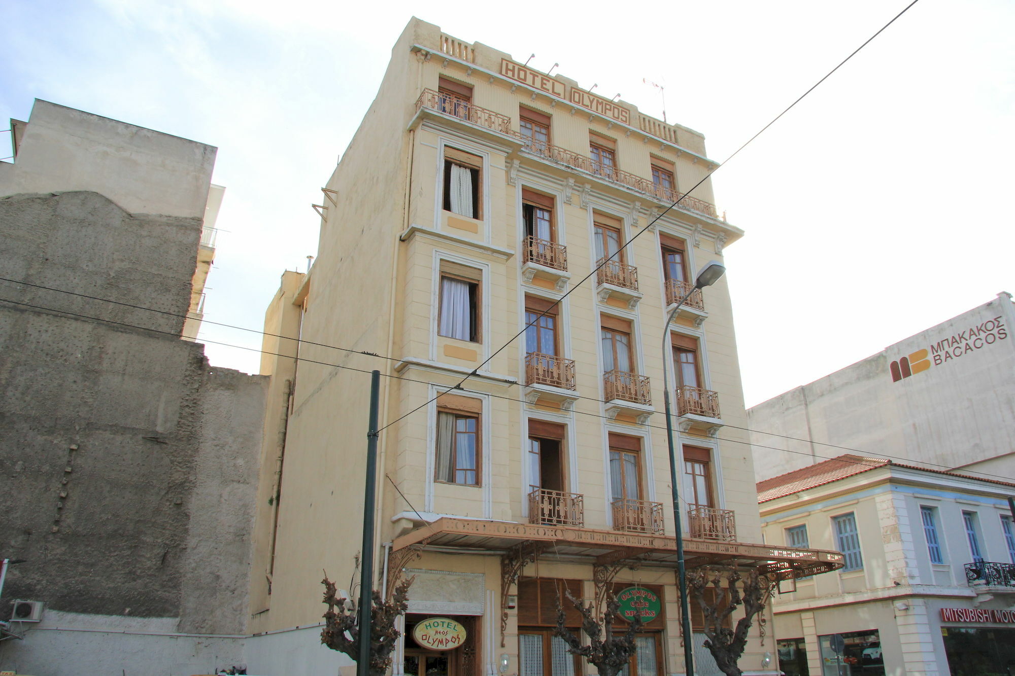 Hotel Neos Olympos Athén Kültér fotó
